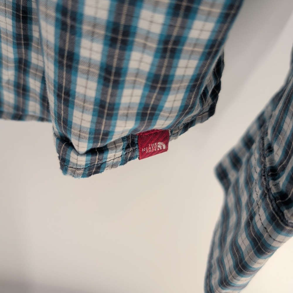 The North Face Plaid Long Sleeve Outdoor Comfy Button Up Shirt Multicolor Size S - Picture 5 of 8